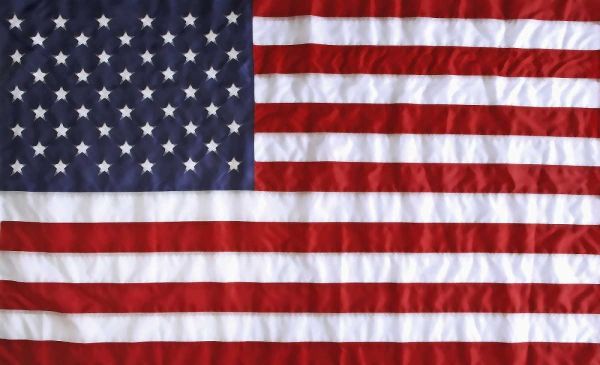 Digital manipulation of stars in American flag